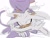 Size: 1032x777 | Tagged: suggestive, artist:5altyr1cew1ne, blaze the cat, silver the hedgehog, cat, hedgehog, 2022, blaze x silver, blushing, duo, female, male, naked, shipping, simple background, straight, white background