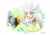 Size: 1280x896 | Tagged: safe, artist:finikart, silver the hedgehog, hedgehog, fruit, honeydew melon, male, solo