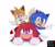 Size: 966x828 | Tagged: safe, artist:jocelynminions, knuckles the echidna, miles "tails" prower, sonic the hedgehog, sonic the hedgehog 2 (2022), team sonic, trio