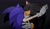 Size: 2048x1180 | Tagged: safe, artist:sonslivshad, shadow the hedgehog, sonic the hedgehog, hedgehog, 2024, against wall, black background, blushing, drooling, duo, eyes closed, gay, holding them, kiss, making out, male, mouth open, saliva, shadow x sonic, shipping, simple background, standing, sweatdrop, tongue out