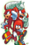 Size: 673x1013 | Tagged: safe, artist:waniramirez, knuckles the echidna, echidna, classic knuckles, male, modern knuckles, self paradox, sonic boom (tv)