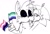 Size: 1072x722 | Tagged: safe, artist:tails_cotton_, miles "tails" prower, sonic the hedgehog, oc, oc:sonic.exe, oc:tails.exe, 2022, black sclera, blushing, bust, cheek fluff, chest fluff, cute, duo, ear fluff, eyes closed, flag, gay, genderfluid, genderfluid pride, hugging, line art, mlm pride, monochrome, no mouth, oc x oc, ocbetes, pride, pride flag, shipping, simple background, sonic.exe x tails.exe, stitches, white background