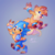 Size: 900x900 | Tagged: safe, artist:flora-tea, miles "tails" prower, sonic the hedgehog, cute, duo, sonabetes, tailabetes
