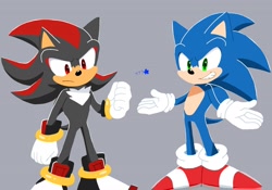 Size: 2048x1431 | Tagged: safe, artist:sakura_2739, shadow the hedgehog, sonic the hedgehog, sonic the hedgehog 3 (film), duo