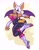 Size: 2354x3008 | Tagged: suggestive, artist:sketchytodd, rouge the bat, rouge's heart top, solo