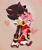 Size: 1726x2048 | Tagged: safe, artist:allen_rmu, amy rose, shadow the hedgehog, shadamy, shipping, straight