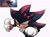 Size: 1998x1484 | Tagged: safe, artist:ssedgehog, shadow the hedgehog, sonic the hedgehog 3 (film), alternate gloves, angry, bow, paws, redraw, reference inset, simple background, solo, white background