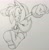 Size: 2024x2048 | Tagged: safe, artist:supahueman, amy rose, hedgehog, 2025, arms out, clenched fists, female, greyscale, line art, looking at viewer, monochrome, mouth open, open smile, pencilwork, posing, smile, smiling at viewer, solo, traditional media