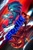 Size: 1000x1531 | Tagged: safe, artist:victor mcknight, shadow the hedgehog, sonic the hedgehog, sonic the hedgehog 3 (film), 2025, abstract background, duo, frown, looking at viewer, movie poster, poster, smile