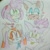 Size: 1224x1224 | Tagged: safe, artist:luucalio, amy rose, blaze the cat, cream the rabbit, rouge the bat, 2018, :3, amybetes, blazebetes, blushing, bust, creamabetes, cute, group, headshot, heart, lidded eyes, looking offscreen, pencilwork, rougabetes, signature, smile, sweatdrop, traditional media
