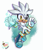 Size: 2000x2300 | Tagged: safe, artist:shadzzy_8a, silver the hedgehog, hedgehog, male, psychokinesis, solo