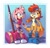 Size: 3616x3448 | Tagged: safe, artist:angiethecat, amy rose, sally acorn, duo, female, kangaroo