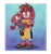 Size: 2688x2852 | Tagged: safe, artist:angiethecat, lara-le, echidna, female, kneecaps the echidna, male