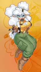 Size: 1164x2048 | Tagged: safe, artist:jamo_art, lanolin the sheep