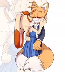 Size: 1837x2048 | Tagged: safe, artist:_ra_fox_, cream the rabbit, miles "tails" prower