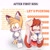 Size: 2048x2047 | Tagged: safe, artist:_ra_fox_, cream the rabbit, miles "tails" prower, fox, rabbit, clothes, duo, english text, female, male, older, shipping, straight, taiream