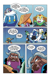 Size: 825x1258 | Tagged: safe, artist:chauvels, akhlut the orca, axel the water buffalo, clove the pronghorn, conquering storm, nephthys the vulture, thunderbolt the chinchilla, tundra the walrus, comic:a special visit