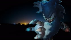 Size: 1920x1080 | Tagged: safe, artist:soniclover82, sonic the werehog