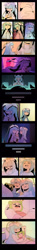 Size: 1024x6893 | Tagged: safe, artist:cheroy, cosmo the seedrian, galaxina the seedrian, seedrian, baby, birth, clothes, comic, crying, earthia the seedrian, group, lucas the seedrian, pregnant, sad