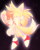 Size: 2736x3378 | Tagged: safe, artist:luckyclau, cream the rabbit, miles "tails" prower, super tails, fox, rabbit, duo, shipping, straight, super form, taiream
