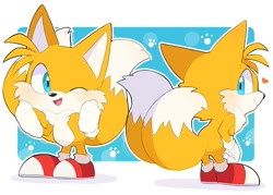 Size: 1400x1000 | Tagged: safe, artist:kiirono16, miles "tails" prower