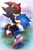 Size: 2425x3649 | Tagged: safe, artist:sumju, shadow the hedgehog, sonic the hedgehog, gay, shadow x sonic, shipping