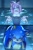 Size: 2704x4096 | Tagged: suggestive, artist:piko_nae, amy rose, sonic the hedgehog, amy x sonic, partially submerged, shipping, straight, swimming, water