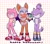 Size: 2048x1803 | Tagged: safe, artist:lolaluflores, amy rose, blaze the cat, rouge the bat, bat, cat, hedgehog, female, nudity, trio