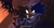 Size: 2000x1045 | Tagged: safe, artist:tamjeong_sonic, shadow the hedgehog, sonic the hedgehog, sonic x shadow generations, spoiler:hazbin hotel, 2025, adam (hazbin hotel), cosplay, crossover, doom shadow, duo male, english text, gay, guitarspear, halo, hazbin hotel, looking at each other, lute (hazbin hotel), parody, scene parody, shadow x sonic, shipping, spoiler