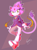 Size: 1513x2064 | Tagged: safe, artist:nachan, blaze the cat, fire, flame, outline, signature