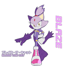 Size: 2048x2365 | Tagged: safe, artist:minty-cups, blaze the cat, 2022, character name, english text, japanese text, riders style, simple background, smile, smiling at viewer, solo, sonic riders, sonic riders x (fanproject), standing, text, transparent background