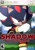 Size: 1451x2048 | Tagged: safe, artist:galaxy_cowboy, shadow the hedgehog, sonic the hedgehog (2006), 2022, abstract background, box art, character name, e10+ rating, esrb, role swap, running, sega logo, smile, solo, xbox 360