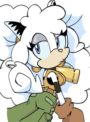 Size: 1488x2000 | Tagged: safe, artist:cosmicseternity, lanolin the sheep