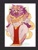Size: 840x1109 | Tagged: safe, artist:luffydguzzler, queen aleena, hedgehog, 2024, clothes, crown, dress, looking at viewer, smile, smiling at viewer, solo, standing