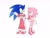 Size: 2048x1536 | Tagged: safe, artist:curryum, amy rose, sonic the hedgehog, amy x sonic, duo, scar, shipping, straight, t4t, top surgery scars, trans female, trans male, transgender