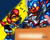 Size: 935x744 | Tagged: safe, artist:jayfoxfire, sally acorn, sonic the hedgehog, chipmunk, hedgehog, 2015, concert, duo, electric guitar, female, heart, light, male, musical instrument, sally x sonic, shipping, singing, sonic boom (tv), straight