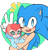 Size: 1280x1326 | Tagged: safe, artist:g-silverscythe, manik acorn, oc, oc:suri acorn, chipmunk, hedgehog, 2020, baby, brother and sister, cute, duo, parent:sally, parent:sonic, siblings