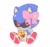 Size: 901x850 | Tagged: safe, artist:neku_646611, metal sonic, hedgehog, 2025, bow, cute, flower, hair bow, metalbetes, robot, simple background, sitting, solo, white background