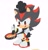 Size: 1408x1452 | Tagged: safe, artist:neku_646611, shadow the hedgehog, hedgehog, 2025, chef hat, cooking, food, hat, holding something, male, simple background, solo, standing, white background