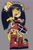 Size: 1342x2048 | Tagged: safe, artist:mokatypebeat, honey the cat, cat, 2025, female, grey background, hand on chest, hand on hip, heart, looking offscreen, mouth open, one fang, open smile, simple background, smile, solo, standing, wink