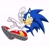 Size: 2048x1968 | Tagged: safe, artist:spideyej, sonic the hedgehog, 2025, looking at viewer, posing, simple background, smile, solo, white background