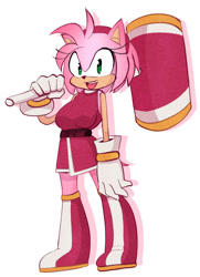 Size: 1449x2000 | Tagged: safe, artist:sonicmathews, amy rose