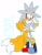 Size: 930x1182 | Tagged: safe, artist:pachirizuu, miles "tails" prower, silver the hedgehog, 2025, blushing, cute, duo, flat colors, gay, hugging, looking at each other, outline, ship name, shipping, silvails, simple background, smile, white background