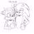 Size: 1280x1280 | Tagged: safe, artist:humming_ko, miles "tails" prower, sonic the hedgehog, duo, gay, shipping, sonic x tails