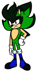 Size: 800x1500 | Tagged: safe, artist:fieratheproud, oc, oc:ashura the hedgehog, 2018, boots, flat colors, frown, hand on hip, male, oc only, simple background, solo, standing, transparent background