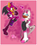 Size: 1693x2048 | Tagged: safe, artist:retro candyfloss, espio the chameleon, rouge the bat, bat, lizard, chameleon, female, male, species swap