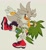 Size: 1536x1673 | Tagged: safe, artist:funnybonesfunny, jet the hawk, silver the hedgehog, 2025, crack shipping, duo, flat colors, flying, frown, gay, grey background, holding them, jet x silver, looking at each other, shipping, simple background, smile