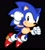 Size: 1232x1366 | Tagged: safe, artist:astartshow, sonic the hedgehog, 2018, black background, classic sonic, classic sonic (universe), clenched fist, looking at viewer, redraw, simple background, smile, solo, sonic chaos, thumbs up