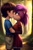 Size: 640x960 | Tagged: safe, ai art, chris thorndyke, sonia the hedgehog, hedgehog, human, sonic underground, blushing, chronia, forest, interspecies, kiss, kiss on lips, shipping, sonic x, straight, tree