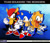 Size: 967x827 | Tagged: safe, artist:zeed_02, mighty the armadillo, ray the flying squirrel, sonic the hedgehog, armadillo, hedgehog, squirrel, abstract background, classic, classic mighty, classic ray, classic sonic, english text, male, pose, trio